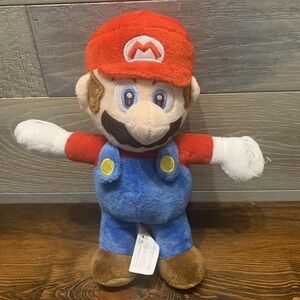 Super Mario Bros Plush - 10 Inch‎ - Mario